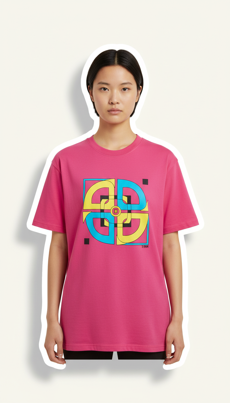 Electric Pink Logo T-Shirt